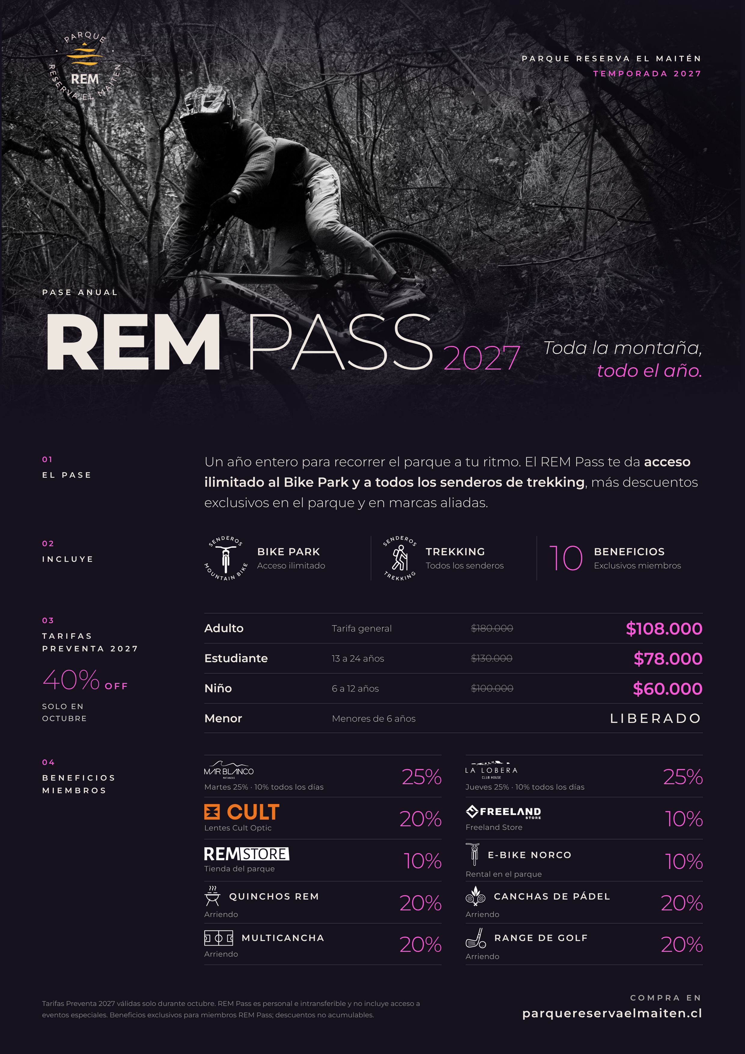 REM PASS 2027 (Membresía Parque REM)