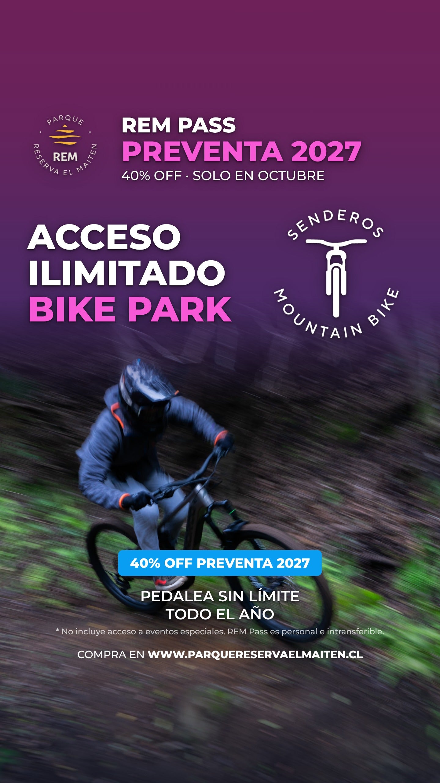 REM PASS 2027 (Membresía Parque REM)